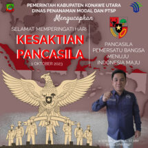 SELAMAT MEMPERINGATI HARI KESAKTIAN PANCASILA 2023